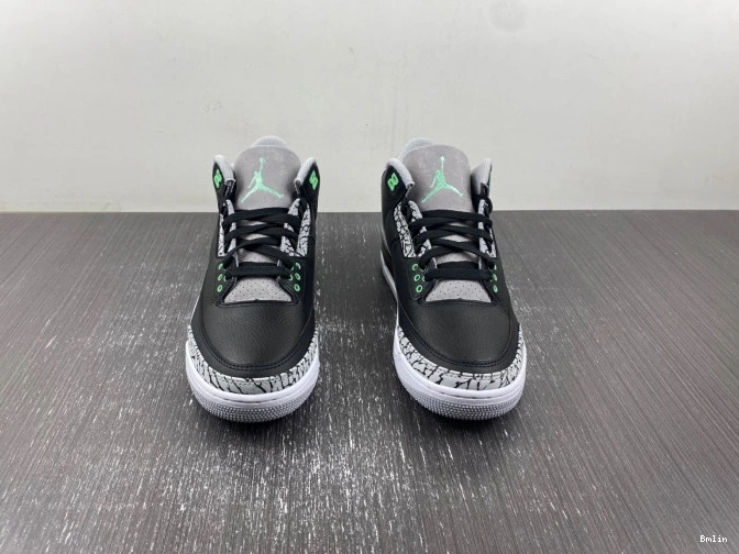 Bmlin Shoes Green 3 Jordan Glow Air CT8532-031 0709